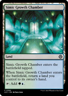 (352)《シミックの成長室/Simic Growth Chamber》[LCC] 土地C