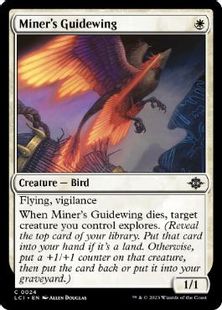 (024)《鉱夫の導鳥/Miner's Guidewing》[LCI] 白C