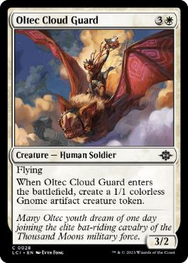 (028)《オルテカの雲衛兵/Oltec Cloud Guard》[LCI] 白C