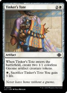 (040)《修繕士の手持ち鞄/Tinker's Tote》[LCI] 白C