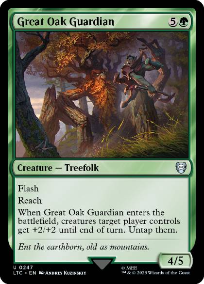(247)《大樫の守護者/Great Oak Guardian》[LTC] 緑U