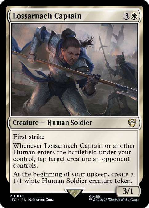 (016)《ロッサールナハの隊長/Lossarnach Captain》[LTC] 白R