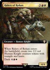 (148)■拡張アート■《ローハンの乗り手/Riders of Rohan》[LTC] 金R