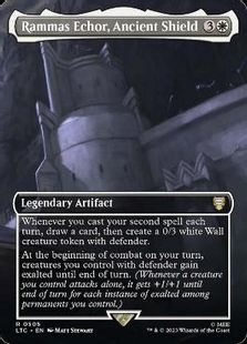 (505)■ボーダーレス■《Rammas Echor, Ancient Shield》[LTC] 白R