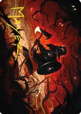 【箔押し】(044)【アート・カード】打破数を競う者、ギムリ[LTR]