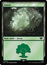 【Foil】(270)《森/Forest》[LTR] 土地