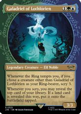 【Foil】(321)■ショーケース■《ロスロリアンのガラドリエル/Galadriel of Lothlórien》[LTR-BF] 金R