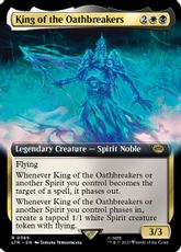 【Foil】(369)■拡張アート■《誓言破りし者の王/King of the Oathbreakers》[LTR-BF] 金R