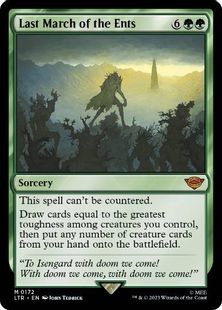 (172)《エント最後の進軍/Last March of the Ents》[LTR] 緑R