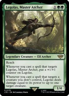 (173)《弓の名人、レゴラス/Legolas, Master Archer》[LTR] 緑R