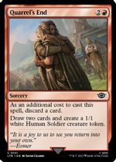 【Foil】(141)《反目の終わり/Quarrel's End》[LTR] 赤C