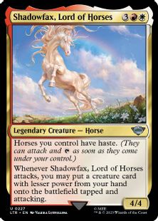 (227)《馬の王者、飛蔭/Shadowfax, Lord of Horses》[LTR] 金U