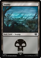 【Foil】(267)《沼/Swamp》[LTR] 土地