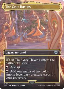 (443)■ボーダーレス■《灰色港/The Grey Havens》[LTR-BF] 土地U