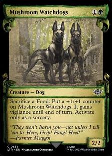 (631)■ショーケース■《茸の番犬/Mushroom Watchdogs》[LTR-BF] 緑C