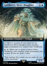 【サージ・Foil】(762)■拡張アート■《川の娘、ゴールドベリ/Goldberry, River-Daughter》[LTR-BF] 青R