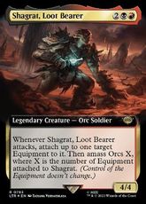 【サージ・Foil】(783)■拡張アート■《戦利品運び、シャグラト/Shagrat, Loot Bearer》[LTR-BF] 金R