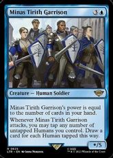 (825)《Minas Tirith Garrison》[LTR] 青R