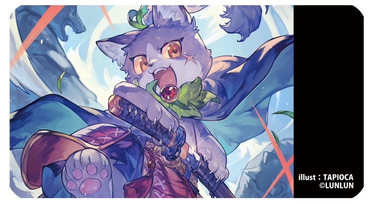 サイン入りプレイマット MTG LUNLUNサプライ サイン入り プレイマット