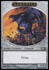 (008)《ガーゴイルトークン/Gargoyle Token》[M10] 茶