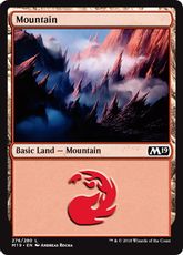 【Foil】(276)《山/Mountain》[M19] 土地