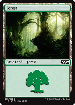 (279)《森/Forest》[M19] 土地