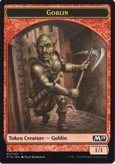 (011)《ゴブリントークン/Goblin Token》[M19] 赤