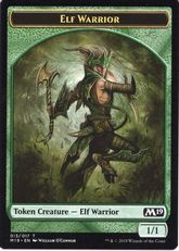 (013)《エルフ・戦士トークン/Elf Warrior Token》[M19] 緑