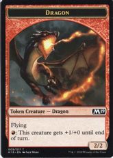 (009/017)《ドラゴントークン/Dragon Token》[M19] 赤