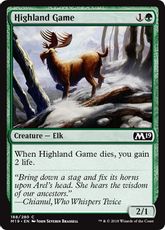 《高地の獲物/Highland Game》[M19] 緑C