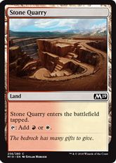 【Foil】《採石場/Stone Quarry》[M19] 土地C