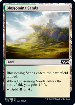 《花咲く砂地/Blossoming Sands》[M20] 土地C