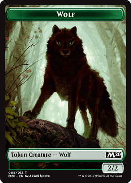 《狼トークン》[M20] 緑