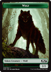 (008)《狼トークン/Wolf Token》[M20] 緑