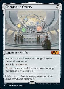 【Foil】(228)《彩色の宇宙儀/Chromatic Orrery》[M21] 茶R