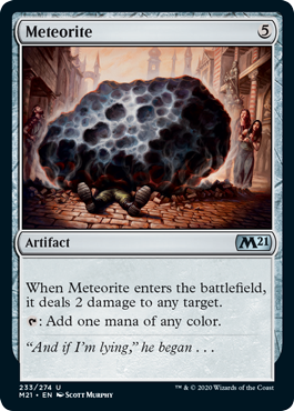 【Foil】(233)《隕石/Meteorite》[M21] 茶U