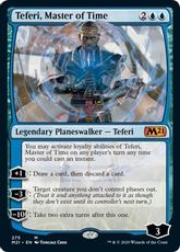 【Foil】(275)《時の支配者、テフェリー/Teferi, Master of Time》[M21] 青R