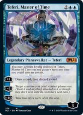 (276)《時の支配者、テフェリー/Teferi, Master of Time》[M21] 青R