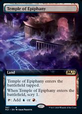 【Foil】(387)■拡張アート■《天啓の神殿/Temple of Epiphany》[M21-BF] 土地R