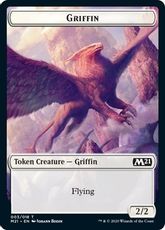 【Foil】(003)《グリフィントークン/Griffin Token》[M21] 白