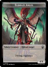 【リップル・Foil】(002/001)《エルドラージ・天使+コピートークン/Eldrazi Angel+Copy Token》[M3C] 無/無