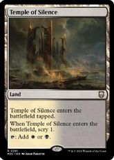 【リップル・Foil】(391)《静寂の神殿/Temple of Silence》[M3C] 土地R