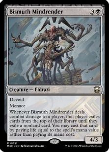 (051)《ビスマスの精神裂き/Bismuth Mindrender》[M3C] 黒R