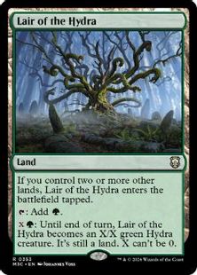 (353)《ハイドラの巣/Lair of the Hydra》[M3C] 土地R