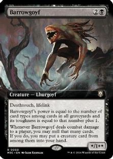 リップル・Foil】(050)□拡張アート□《バロウゴイフ/Barrowgoyf》[M3C 