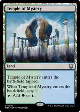【リップル・Foil】(390)《神秘の神殿/Temple of Mystery》[M3C] 土地R