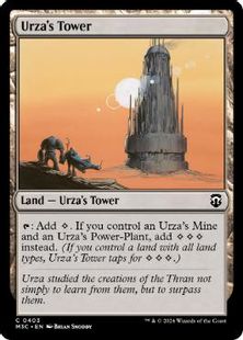 (403)《ウルザの塔/Urza's Tower》[M3C] 土地C