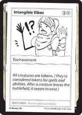 (280)■エンブレムなし■《Intangible Vibes(Play Test Card)》[Mystery Booster Playtest Cards] 白C