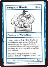 (298)■エンブレムなし■《Panglacial Shinobi(Play Test Card)》[Mystery Booster Playtest Cards] 青C