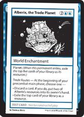 (289)■エンブレムなし■《Alberix, the Trade Planet(Play Test Card)》[Mystery Booster Playtest Cards] 青C